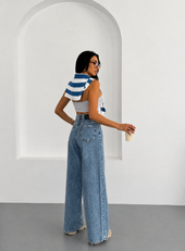 Wide Baggy Jeans WX-4156