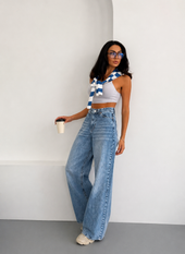 Wide Baggy Jeans WX-4156
