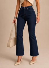 Signature Push-Up Flared Jeans WX-4284