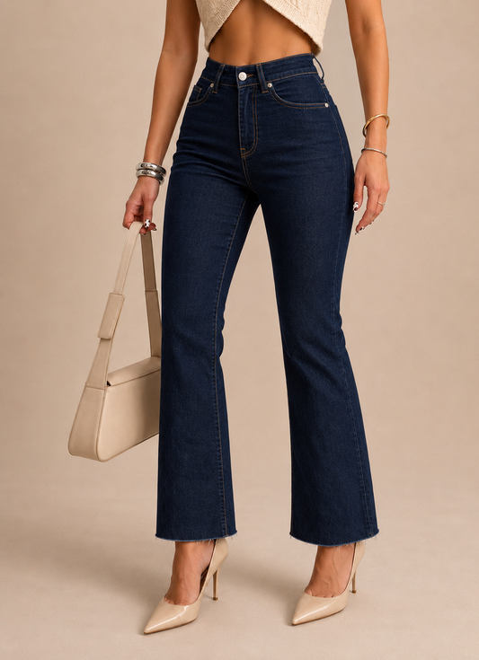 Signature Push-Up Flared Jeans WX-4284