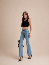 Signature Push-Up Flared Jeans WX-4285