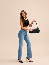 Jean évasé push-up Signature WX-4285