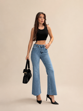 Jean évasé push-up Signature WX-4285