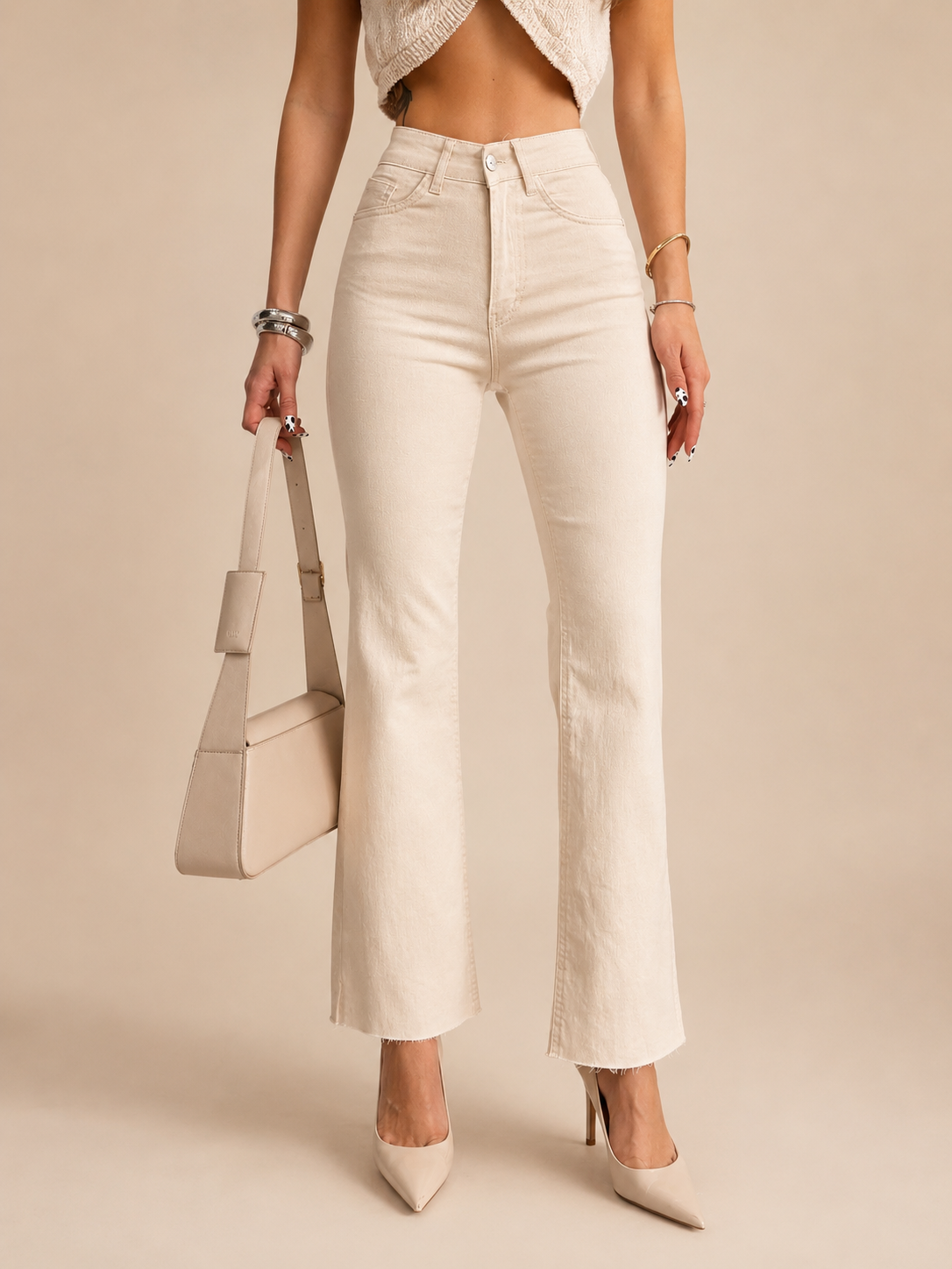 Signature Push-Up Flared Jeans WX-4306
