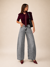 The Sculpted Balloon Jean WX-D-341