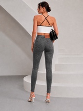 SKINNY FIT STRETCH JEANS WX-J-17