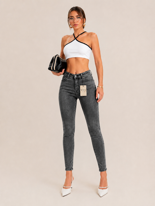 SKINNY FIT STRETCH JEANS WX-J-17